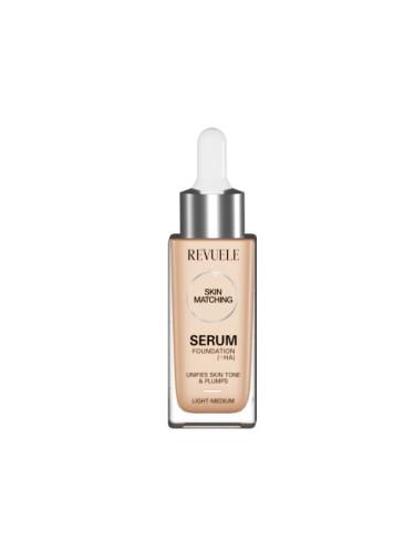 Revuele Serum Foundation + HA - Light/Medium