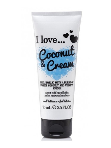 I Love… Cosmetics лосион за ръце - Hand Lotion Coconut & Cream 75 ml