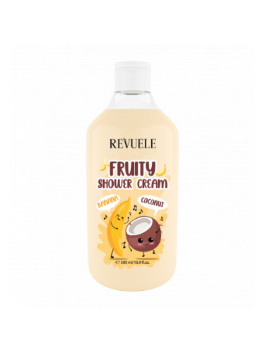 Revuele душ крем - Fruity Shower Cream - Banana And Coconut