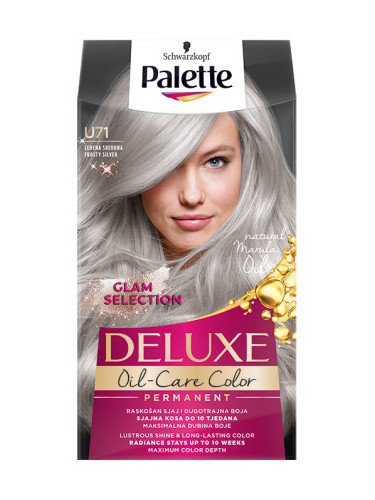 Schwarzkopf Palette боя за коса - Deluxe - U71 Frosty Silver