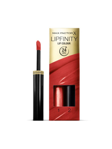 Max Factor Lipfinity 2-Step Long Lasting Lipstick - 120 Hot