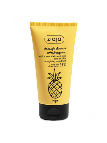 Ziaja сорбе скраб за тяло с ананас - Pineapple Sorbet Body Scrub