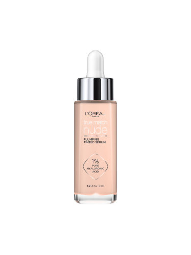 L’Oréal Paris True Match Nude Plumping Tinted Serum - 1-2 Rosy Light