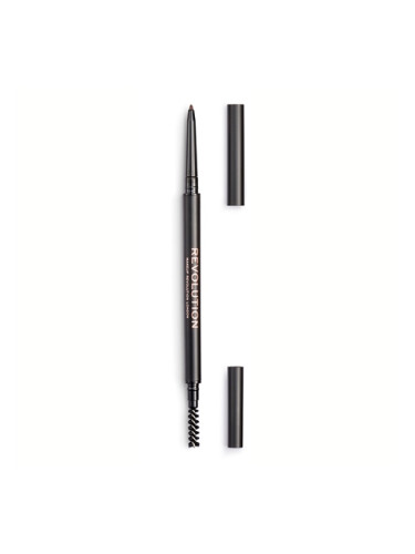 Revolution молив за вежди - Precise Brow Pencil - Medium Brown