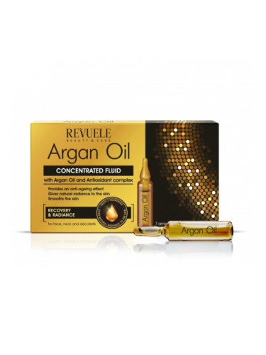 Revuele ампули за лице - Concentrated Fluid With Argan Oil And Antioxidant Complex