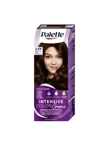 Schwarzkopf Palette боя за коса - Intensive Color Creme - 3-68 Dark Mahogany