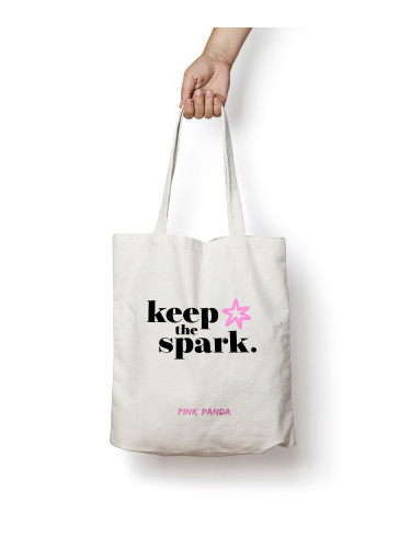 PINK PANDA - торба с дръжка - Keep The Spark Tote Bag