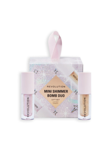 Revolution подаръчен комплект - Mini Shimmer Bomb Lip Duo Gift Set