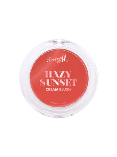 Barry M Hazy Sunset Compact Cream Blush - Horizon Glow