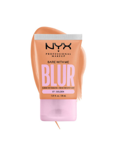 NYX Professional Makeup Bare With Me Blur Tint Foundation - Golden (BWMBT07)