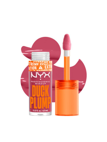 NYX Professional Makeup Duck Plump High Pigment Lip Gloss - Strike A Rose (DPLL09)