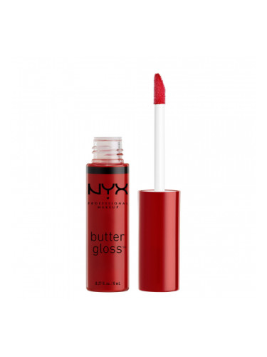 NYX Professional Makeup гланц за устни без блясък - Butter Gloss – Red Velvet (BLG20)