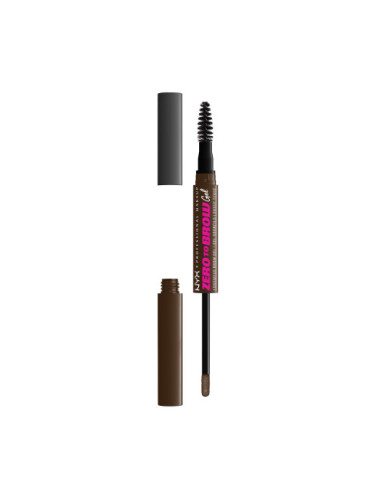 NYX Professional Makeup Zero to Brow Longwear Brow Gel - Espresso (ZTBG07)