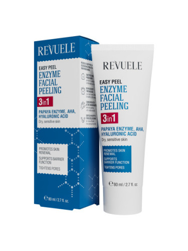 Revuele Easy Peel - Ензимен пилинг за лице 3в1