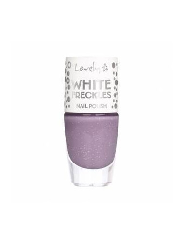 Lovely White Freckles Nail Polish - 4