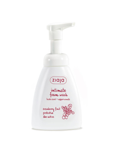 Ziaja нтимен кремообразен измиващ продукт - Intimate Foam Wash - Cranberry Fruit