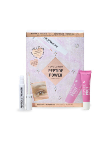 Revolution подаръчен комплект - Peptide Power Lash and Lip Duo Gift Set