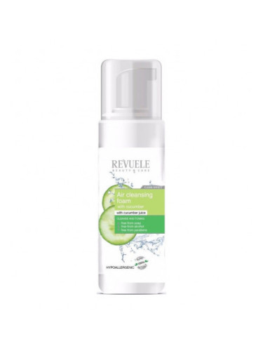 Revuele почистваща пяна за лице - Air Cleansing Foam With Cucumber Juice