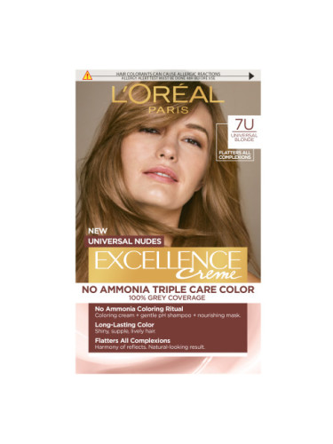 L’Oréal Paris боя за коса - EXCELLENCE Nudes - 7U Universal Blonde