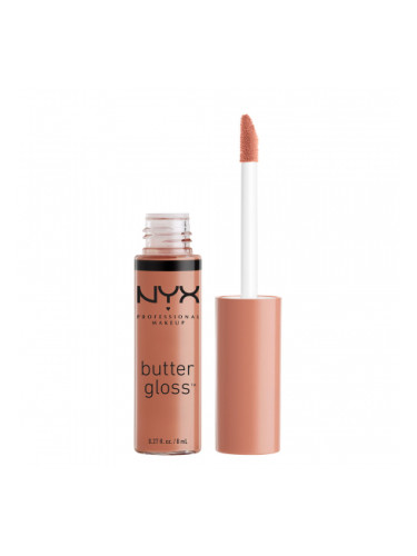 NYX Professional Makeup гланц за устни без блясък - Butter Gloss – Madeleine (BLG14)