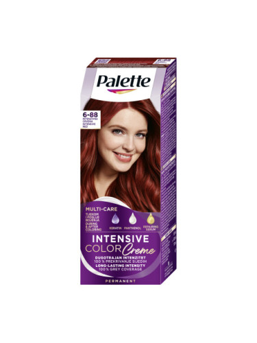 Schwarzkopf Palette боя за коса - Intensive Color Creme - 6-88 Intesive Red