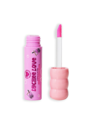 I Heart Revolution Bubble Tea Milky Blush + Lip Tint - Lychee Love Pink