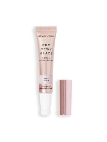 Revolution Pro Dewy Glaze Serum Highlighter - Pink Glow