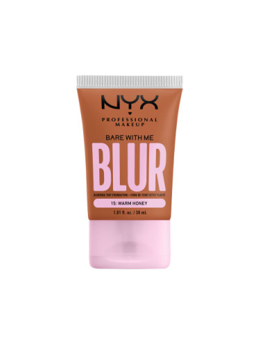 NYX Professional Makeup Bare With Me Blur Tint Foundation - Warm Honey (BWMBT15)