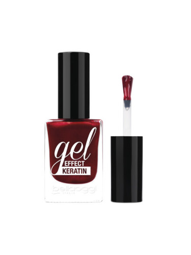 bellaoggi Gel Effect Keratin Nail Polish - Fire Red