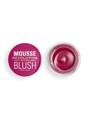 Revolution Mousse Blusher - Passion Deep Pink