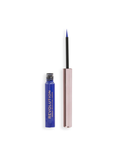 Revolution Super Flick Liquid Eyeliner - Blue