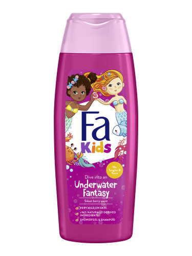 Fa душ гел и шампоан - Kids Shower Gel & Shampoo - Mermaid