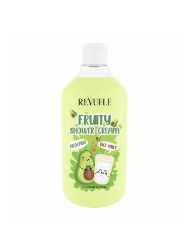 Revuele душ крем - Fruity Shower Cream - Avocado And Rice Milk