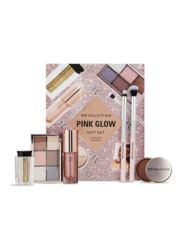 Revolution подаръчен комплект - Pink Glow Get The Look Gift Set