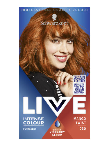 Schwarzkopf боя за коса - Live Intense Colour - 030 Mango Twist