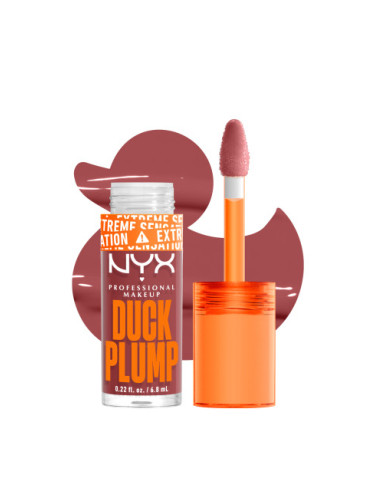 NYX Professional Makeup Duck Plump High Pigment Lip Gloss - Mauve Out Of My Way (DPLL08)