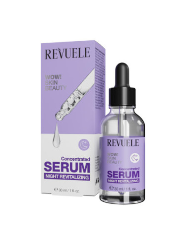 Revuele Wow! Skin Beauty Концентриран серум Нощен ревитализиращ