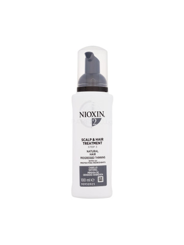 Nioxin System 2 Scalp & Hair Treatment Балсам за коса за жени 100 ml увредена кутия