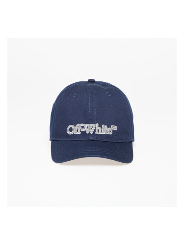 Шапка Off-White Kids Big Bookish Baseball Navy Blue/ Reflective II