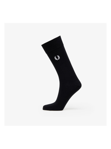 Чорапи FRED PERRY Classic Laurel Wreath Sock Black/ Snow White 39-42