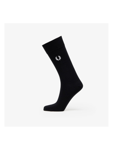 Чорапи FRED PERRY Classic Laurel Wreath Sock Black/ Snow White 43-46