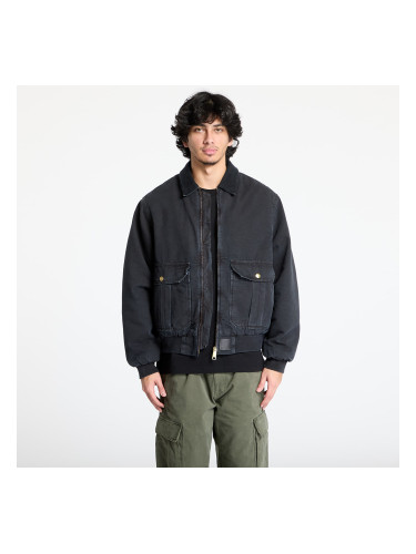 Яке Carhartt WIP Stanton Jacket UNISEX Black/ Black Stone Washed M