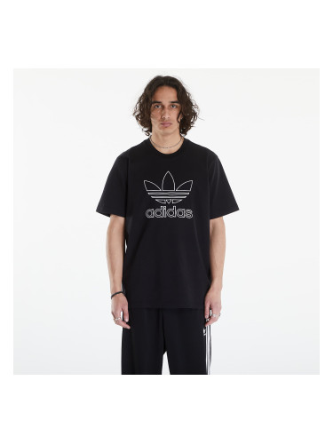 Тениска adidas Adicolor Outline Trefoil Tee Black M