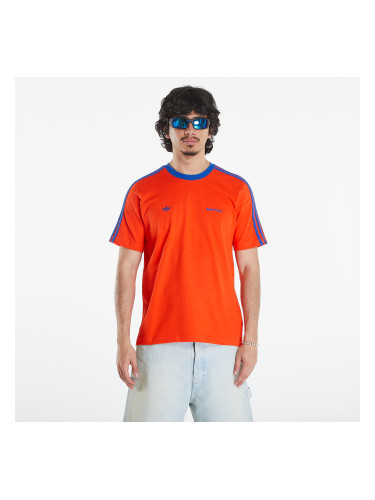 Тениска adidas x Wales Bonner Short-Sleeve Tee Bold Orange/ Royal Blue L