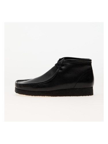 Сникърси Clarks Originals Wallabee Boot Black Leather EUR 45