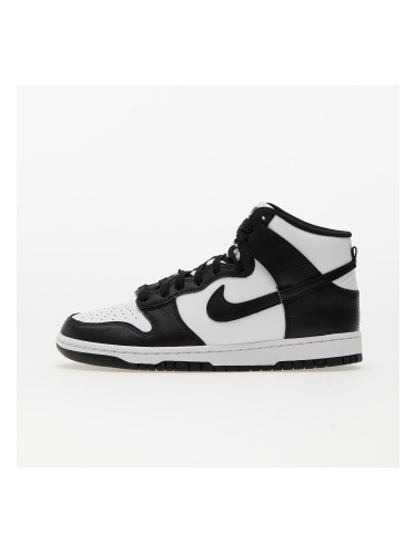 Сникърси Nike Dunk High Retro "Panda" White/ Black-Total Orange EUR 40.5