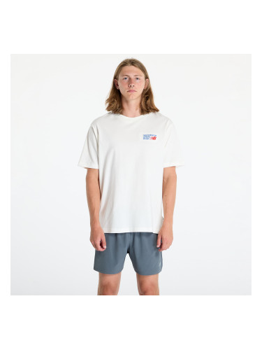 Тениска New Balance Athletics Premium Logo T-Shirt Sea Salt L