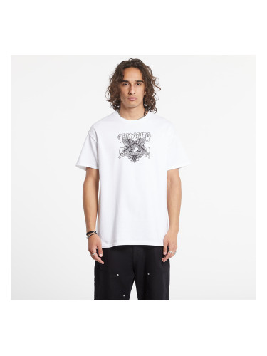 Тениска Thrasher T-Shirt Eaglegram White L