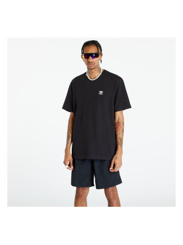 Тениска adidas Back+Front Trefoil Boxy Tee Black/ White L