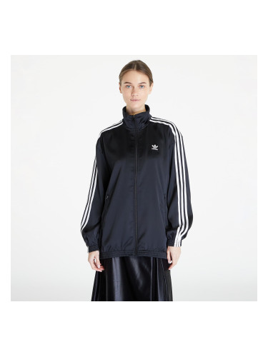 Суитшърт adidas Loose Satin Track Top Black 32